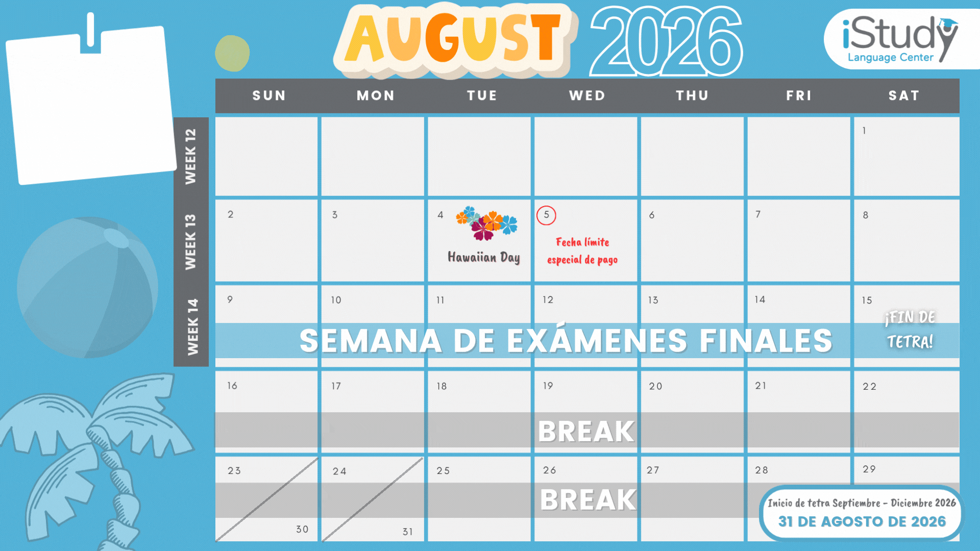 AUGUST 2026